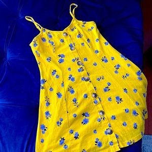 Petite Mini Cami floral Dress